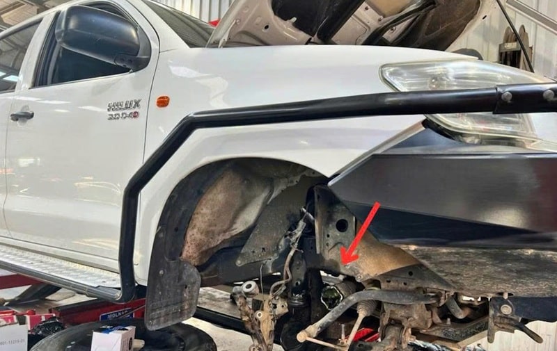 sửa xe hilux tại hùng auto bắc ninh