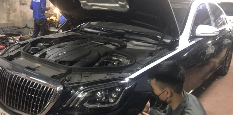 Garage chuyên sửa xe Maybach uy tín và chất lượng tại Bắc Ninh